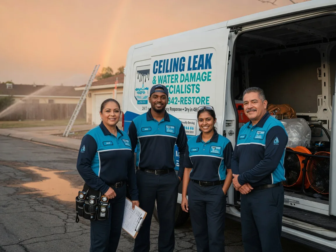 Ceiling Leak Cleanup company in New Church, VA